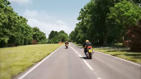 motorcycle theory test video example